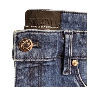 WHBM White House Black Market High-Rise Denim Legging Jeans Sculpting Stretch 30